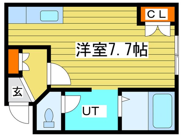 ベルベット19の物件間取画像